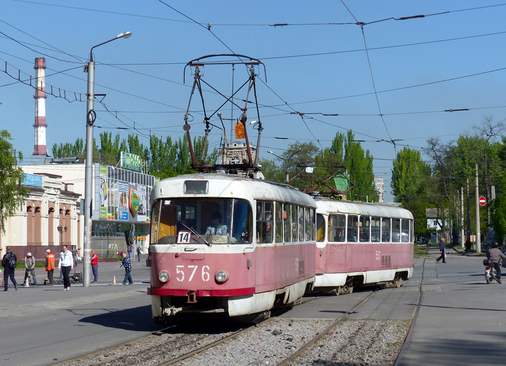 Запорожье, Tatra T3SU № 576