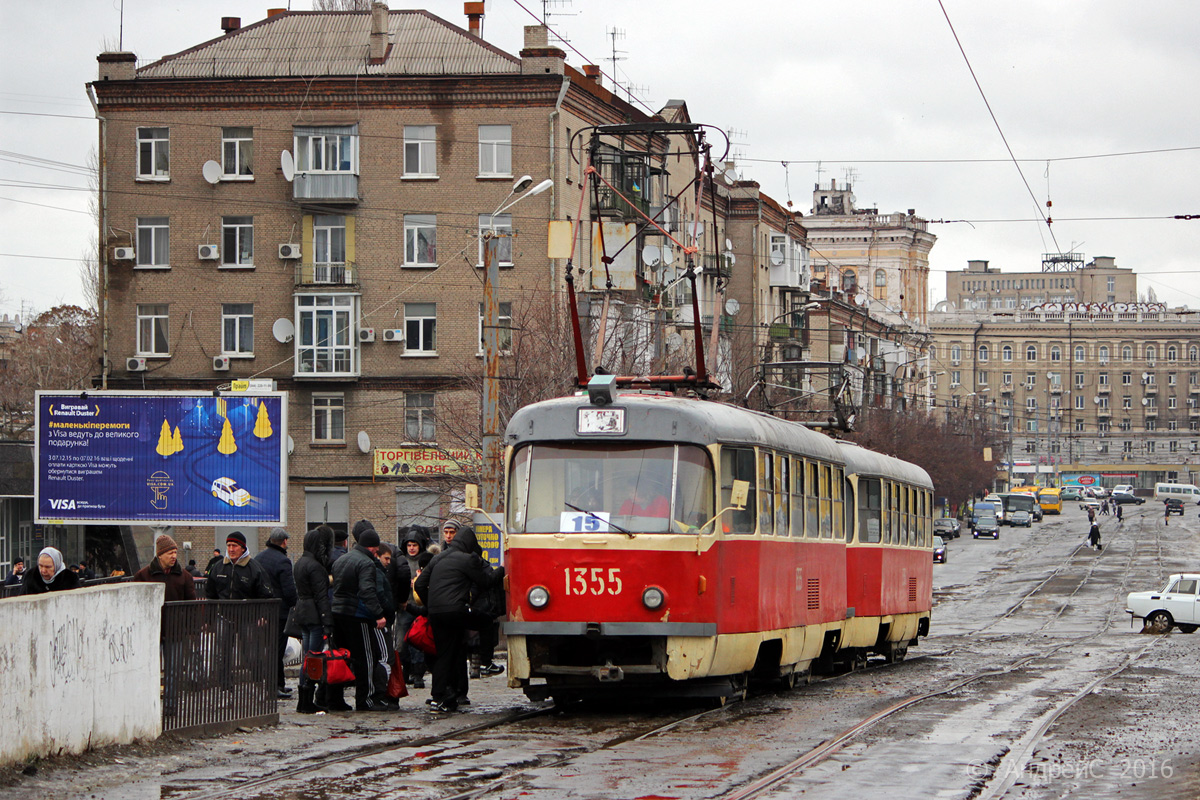 Днепр, Tatra T3SU № 1355