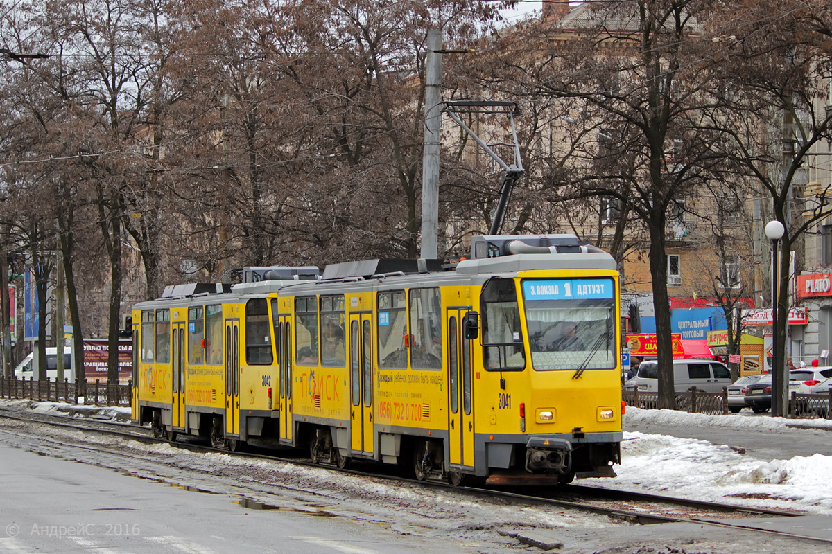Днепр, Tatra T6A2M № 3041 Днепр, Tatra T6A2M № 3041