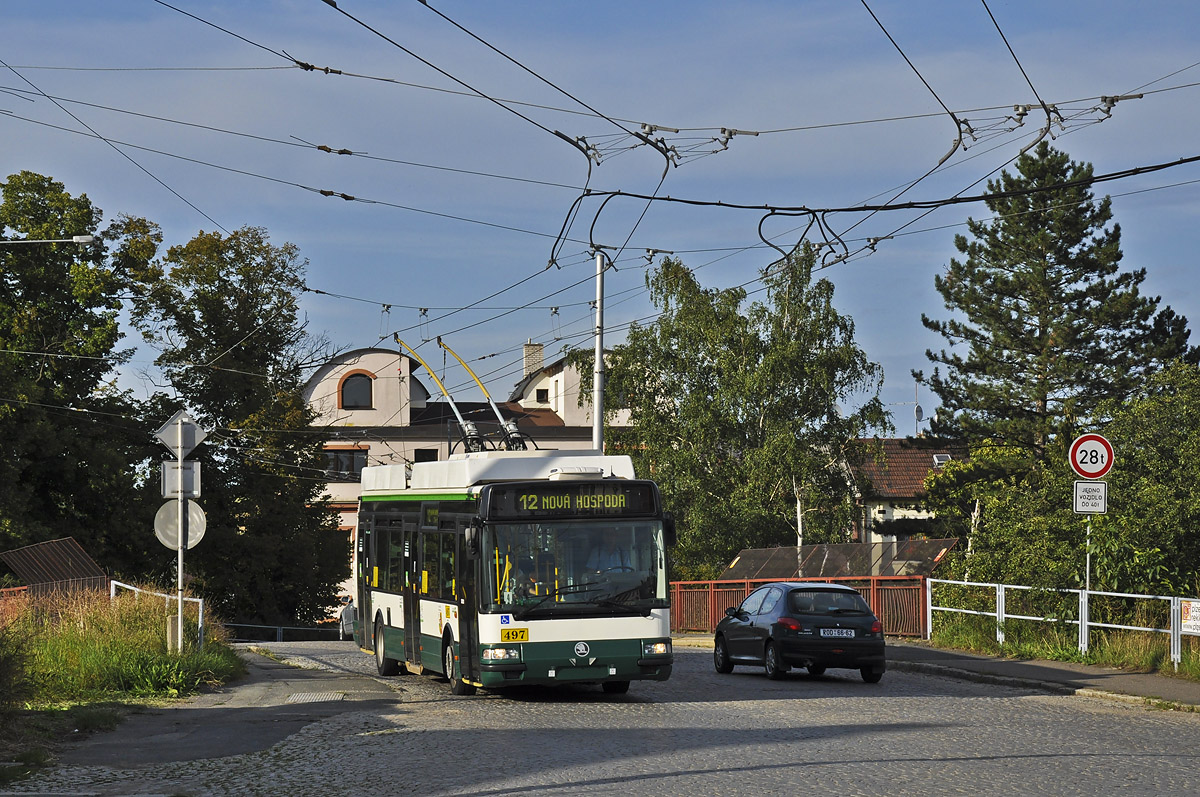 Пльзень, Škoda 24Tr Irisbus Citybus № 497