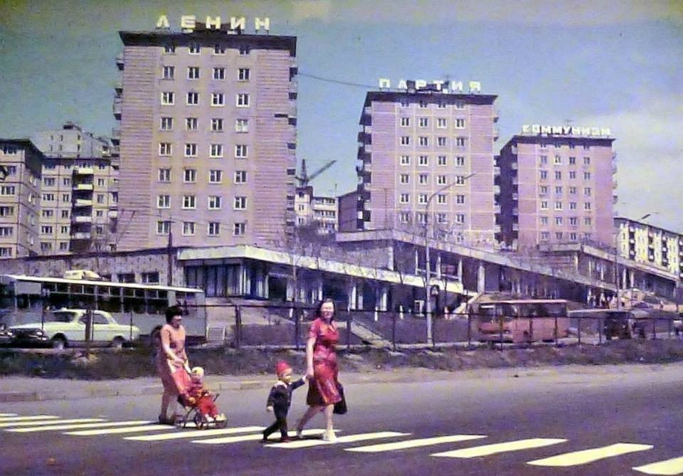 Владивосток — Исторические фотографии — троллейбус