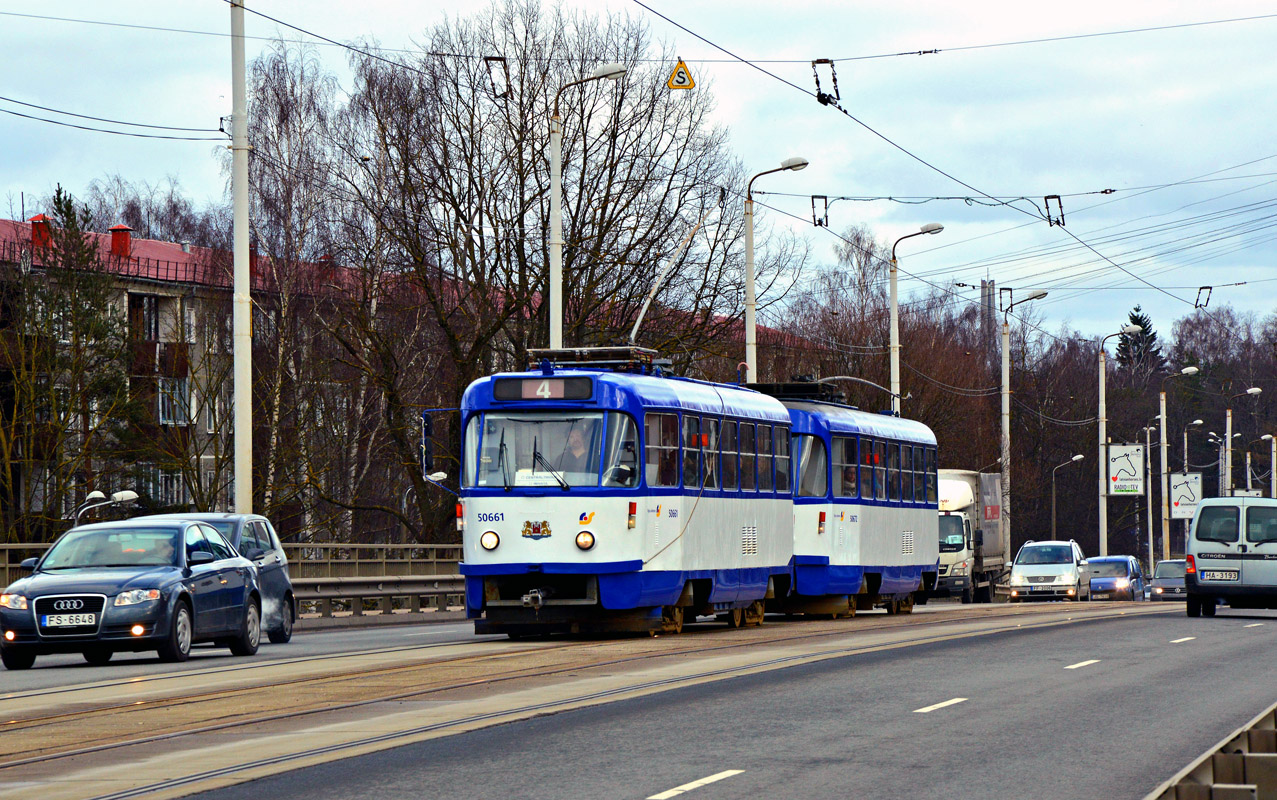 Рига, Tatra T3A № 50661