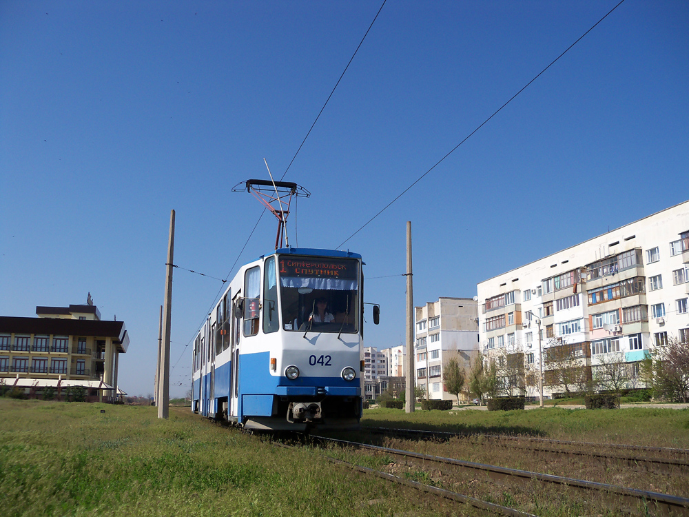 Евпатория, Tatra KT4SU № 042