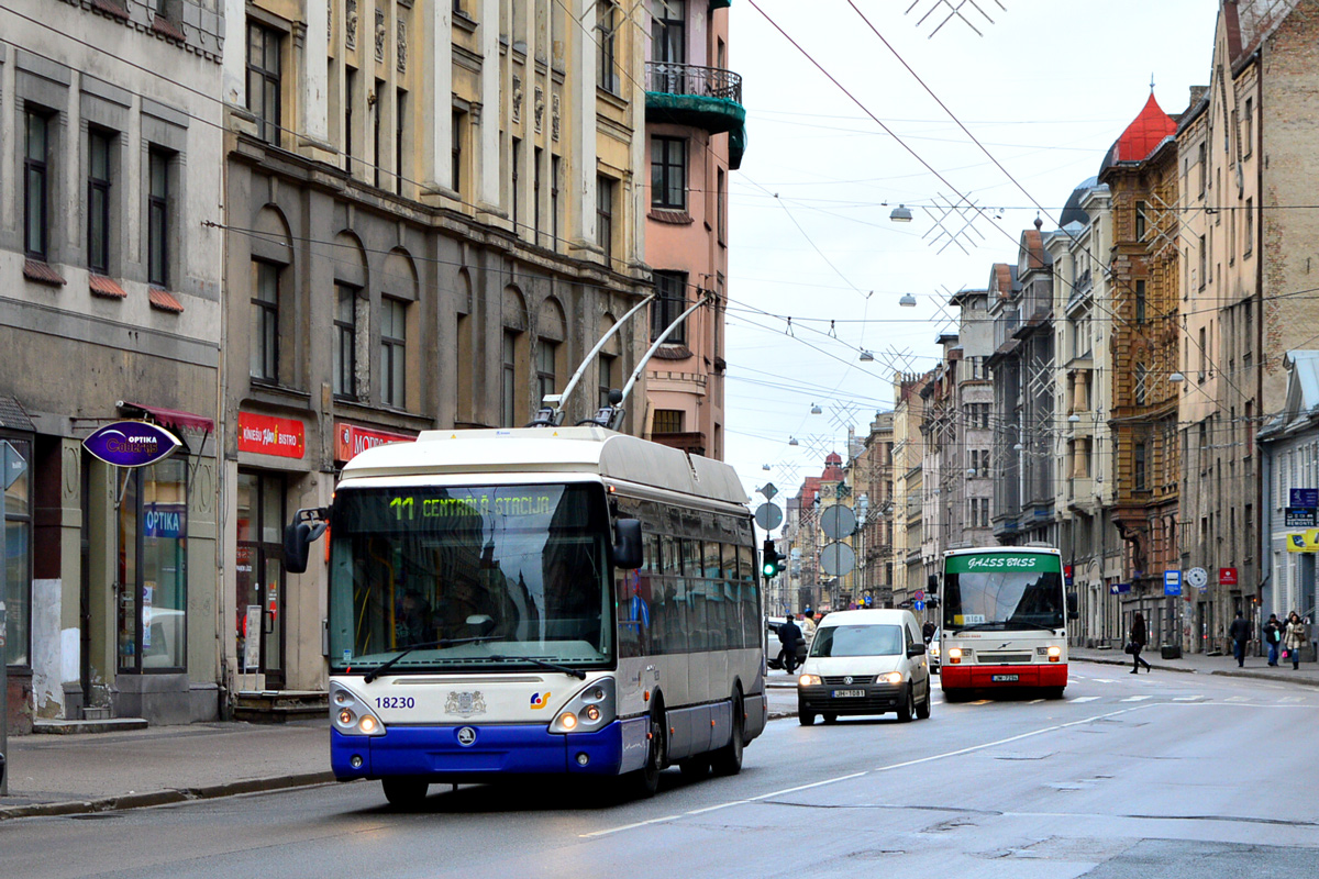 Riga, Škoda 24Tr Irisbus Citelis Nr. 18230
