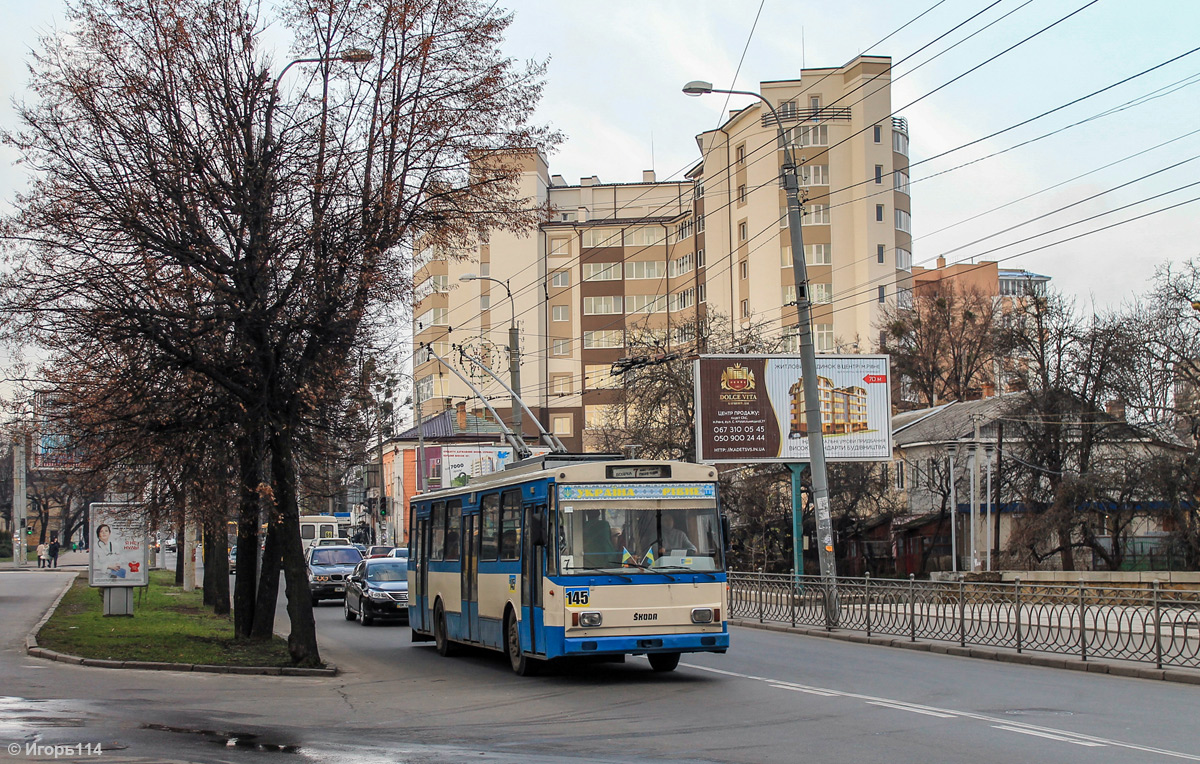 Ровно, Škoda 14Tr05 № 145