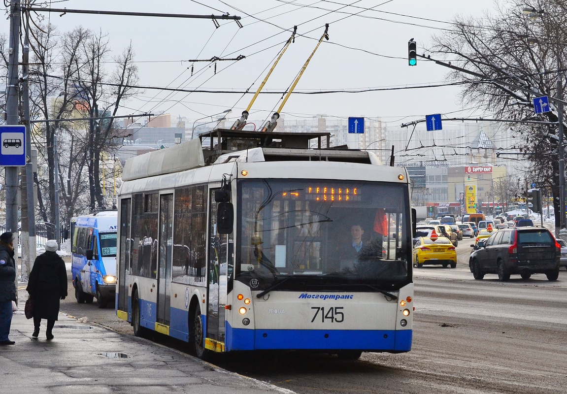 Москва, Тролза-5265.00 «Мегаполис» № 7145