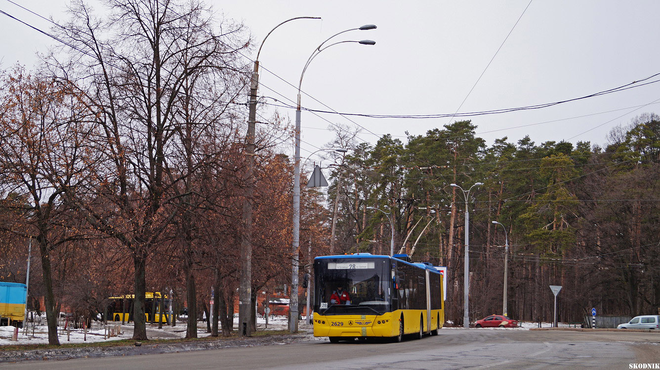 Киев, ЛАЗ E301D1 № 2629