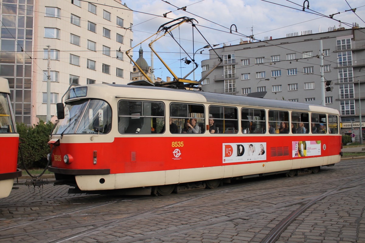 Прага, Tatra T3R.P № 8535