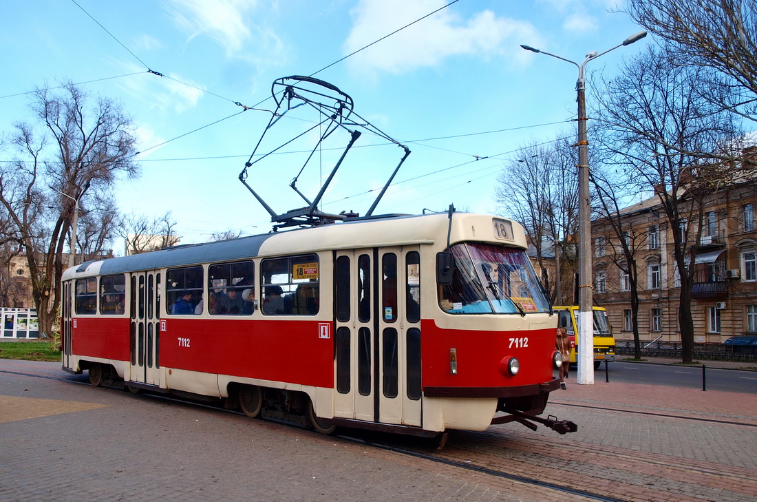 Odesa, Tatra T3SU Nr. 7112
