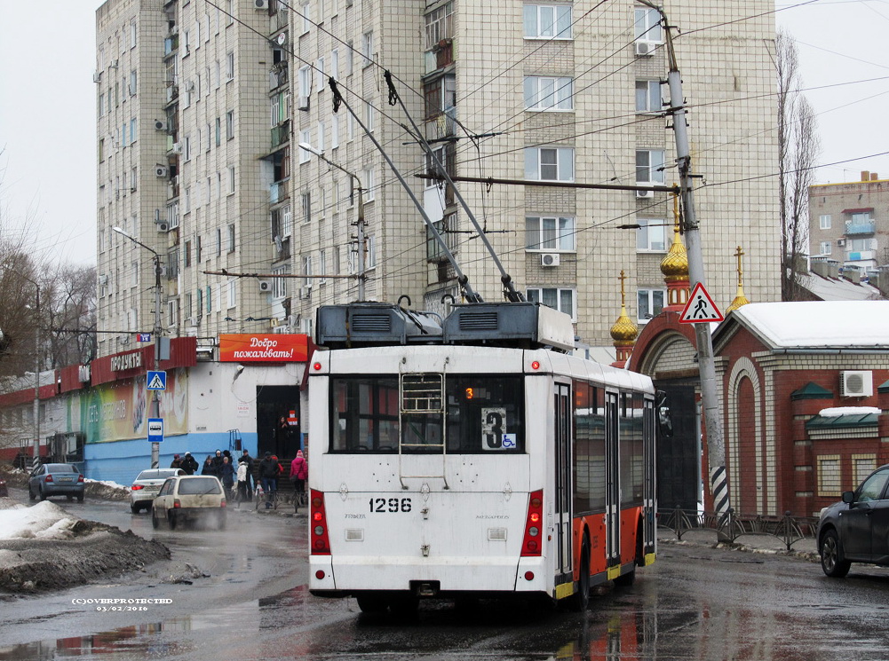 Саратов, Тролза-5265.00 «Мегаполис» № 1296