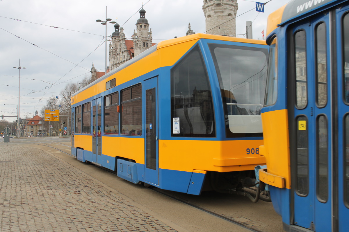 Лейпциг, Bombardier NB4 № 908