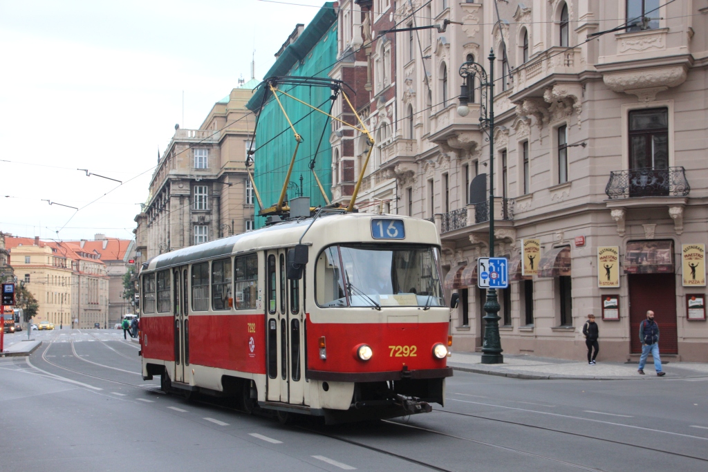 Прага, Tatra T3SUCS № 7292; Прага — 140 лет городскому транспорту в Праге