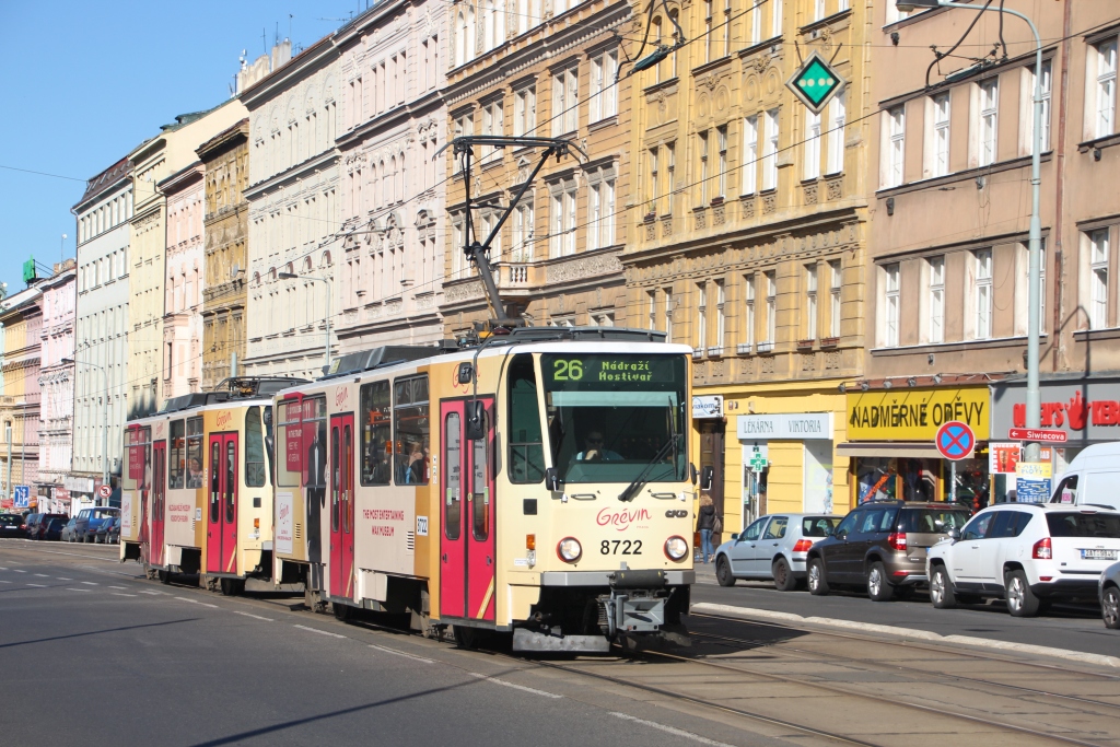 Прага, Tatra T6A5 № 8722