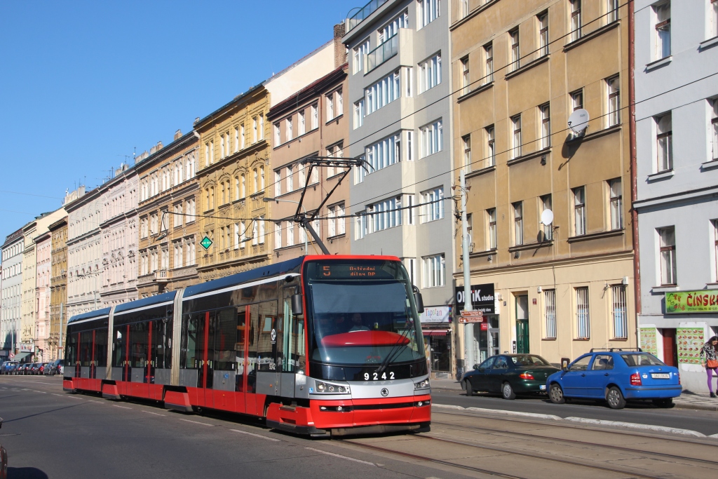 Прага, Škoda 15T3 ForCity Alfa Praha № 9242