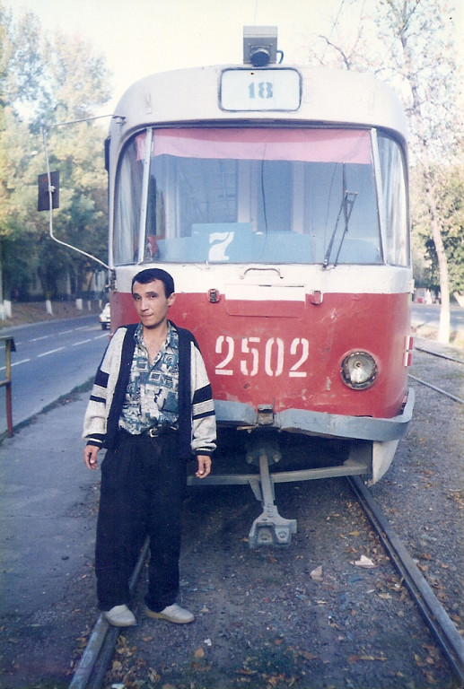 Ташкент, Tatra T3SU № 2502; Ташкент — Старые фотографии
