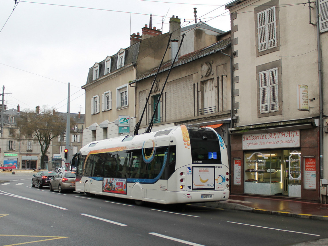 Лимож, Irisbus Cristalis ETB 12 № 101