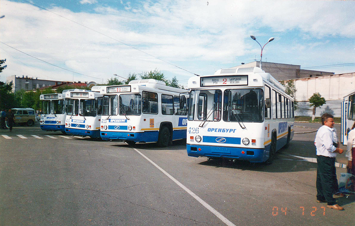 Orenburg, BTZ-5276-04 № 417; Orenburg, BTZ-5276-04 № 421; Orenburg, BTZ-5276-04 № 425; Orenburg, BTZ-5276-04 № 426; Orenburg — Historical photos Orenburg, BTZ-5276-04 № 417; Orenburg, BTZ-5276-04 № 421; Orenburg, BTZ-5276-04 № 425; Orenburg, BTZ-5276-04 № 426; Orenburg — Historical photos