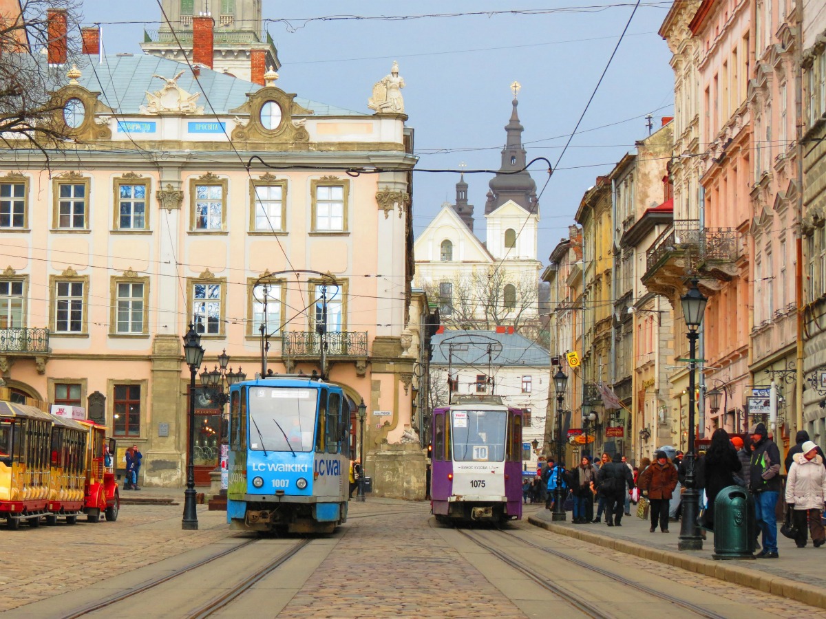 Lemberg, Tatra KT4SU Nr. 1007; Lemberg, Tatra KT4SU Nr. 1075