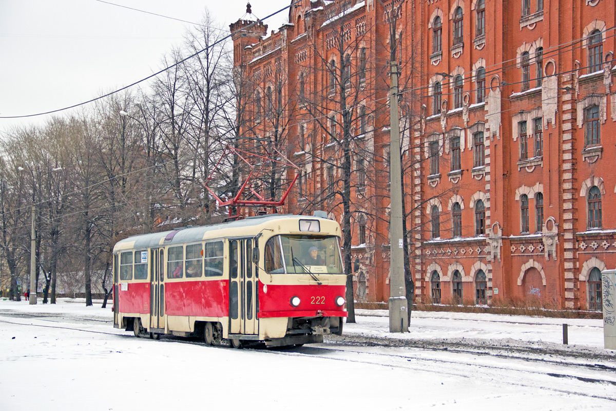 Екатеринбург, Tatra T3SU № 222