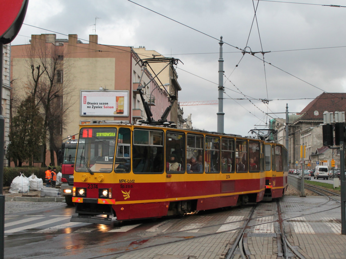 Лодзь, Konstal 805Na № 2374