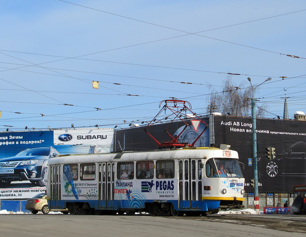 Nijni Novgorod, Tatra T3SU Nr. 1673