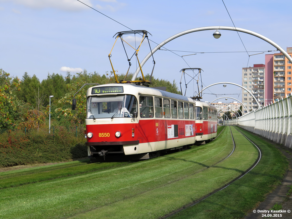 Прага, Tatra T3R.P № 8550
