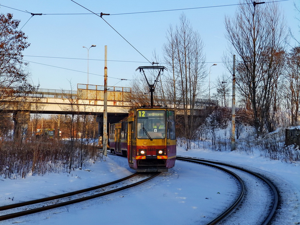 Лодзь, Konstal 805Na № 1446