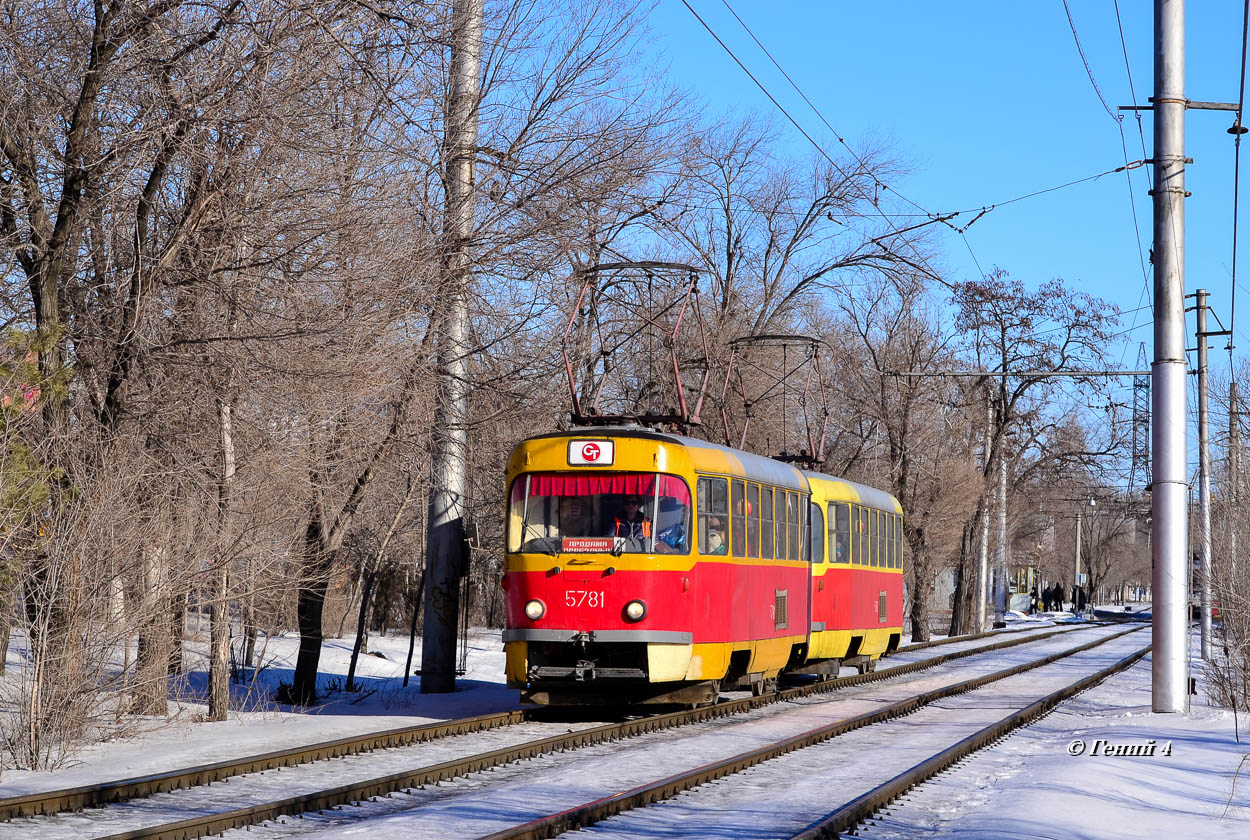 Volgográd, Tatra T3SU — 5781