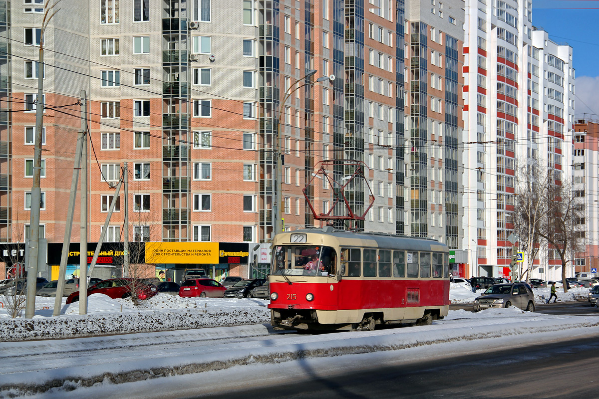 Екатеринбург, Tatra T3SU № 215 Екатеринбург, Tatra T3SU № 215