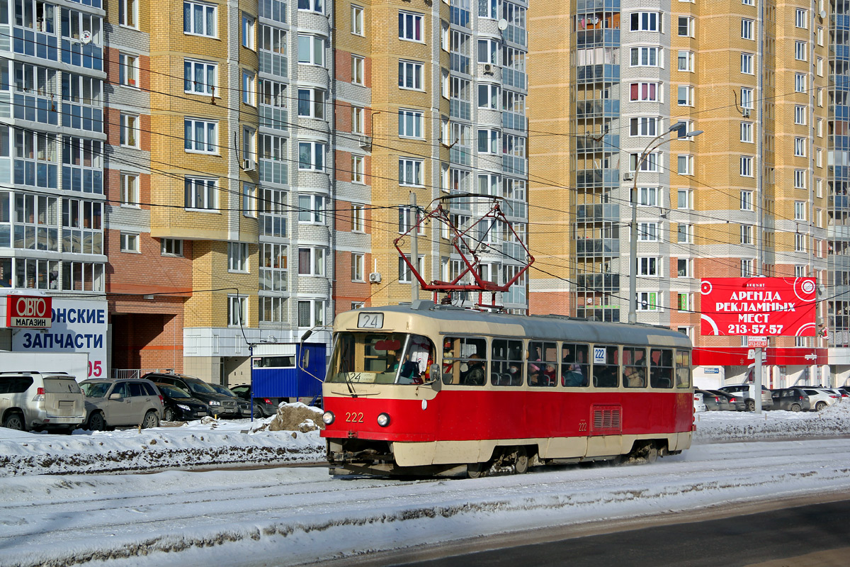 Екатеринбург, Tatra T3SU № 222