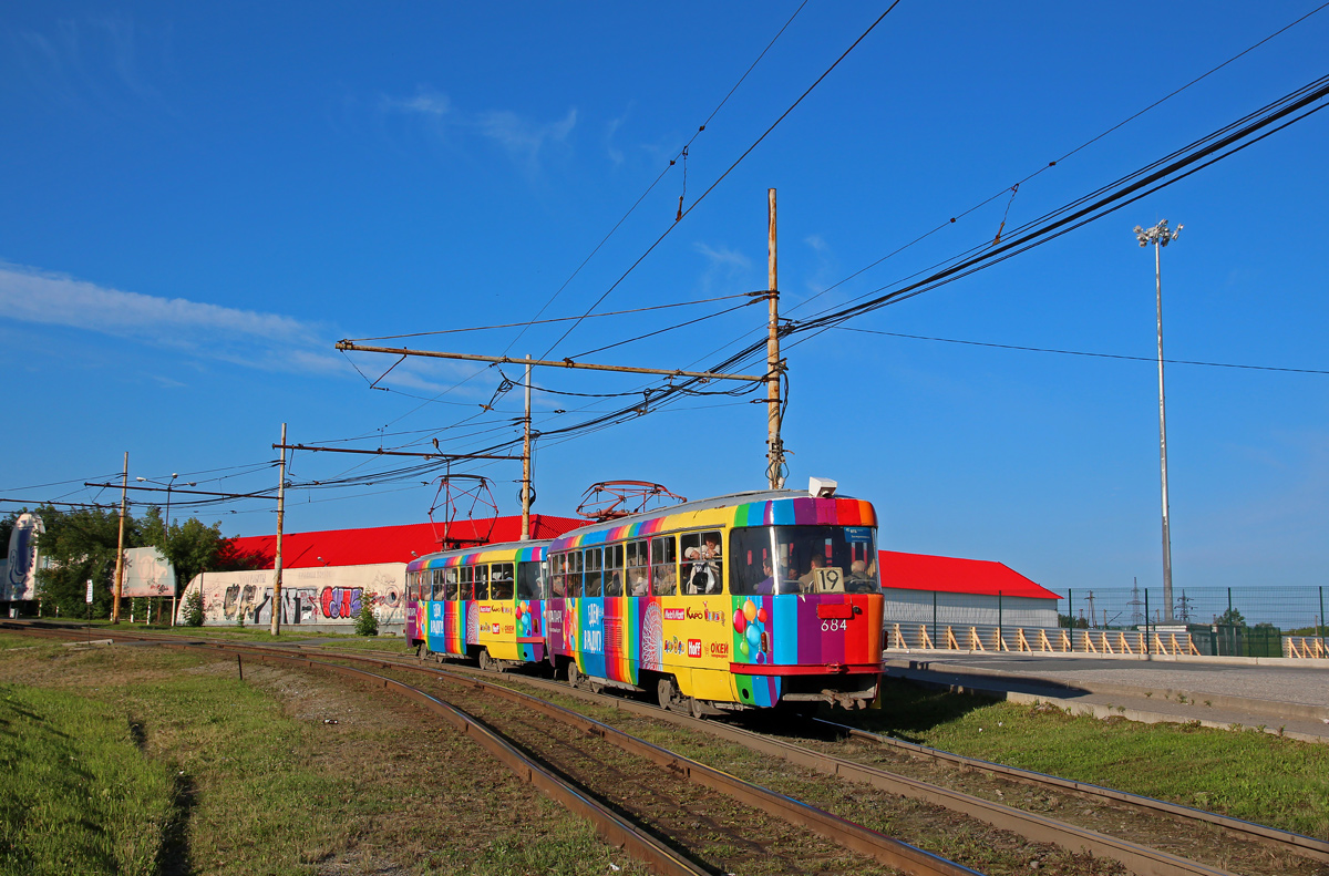Екатеринбург, Tatra T3SU № 684