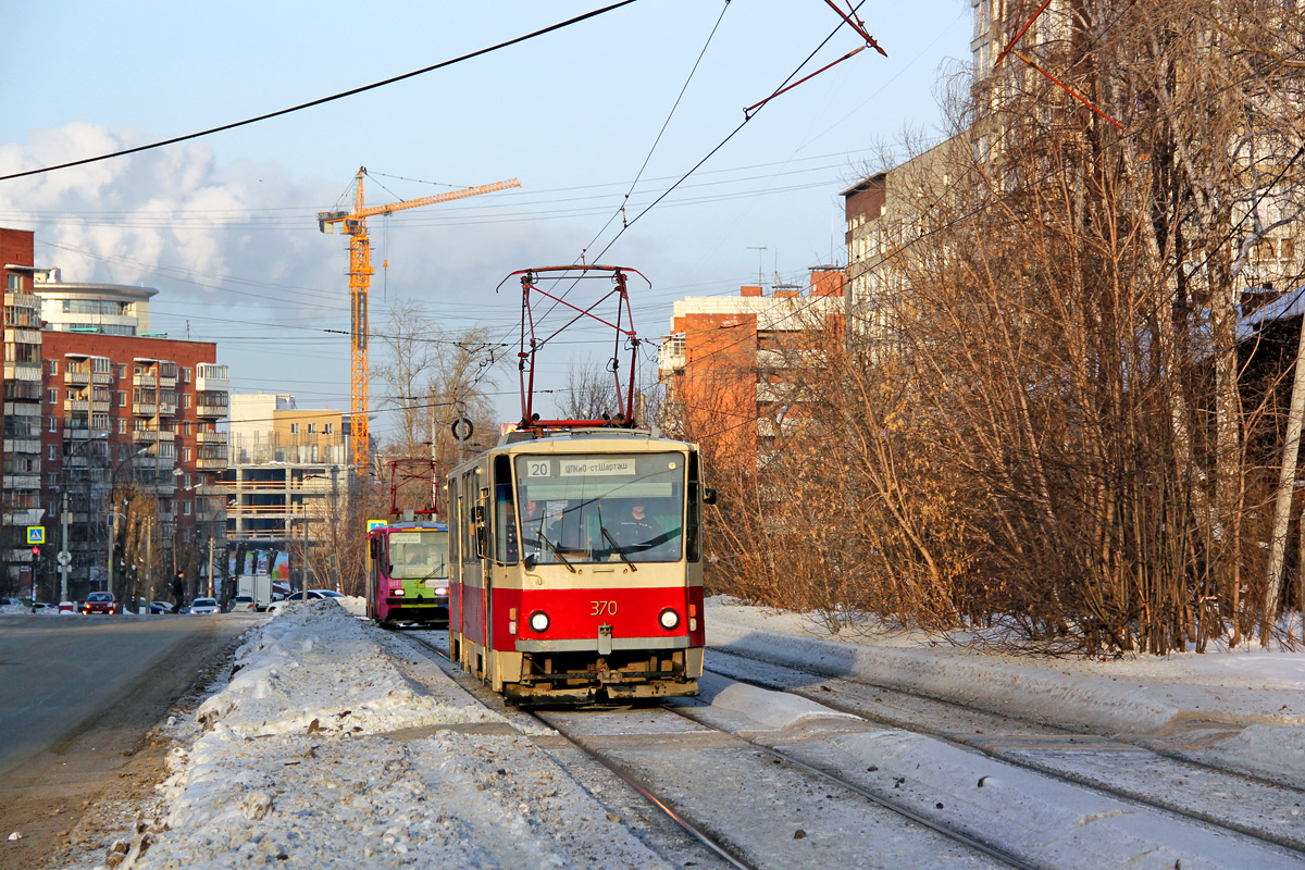Екатеринбург, Tatra T6B5SU № 370 Екатеринбург, Tatra T6B5SU № 370