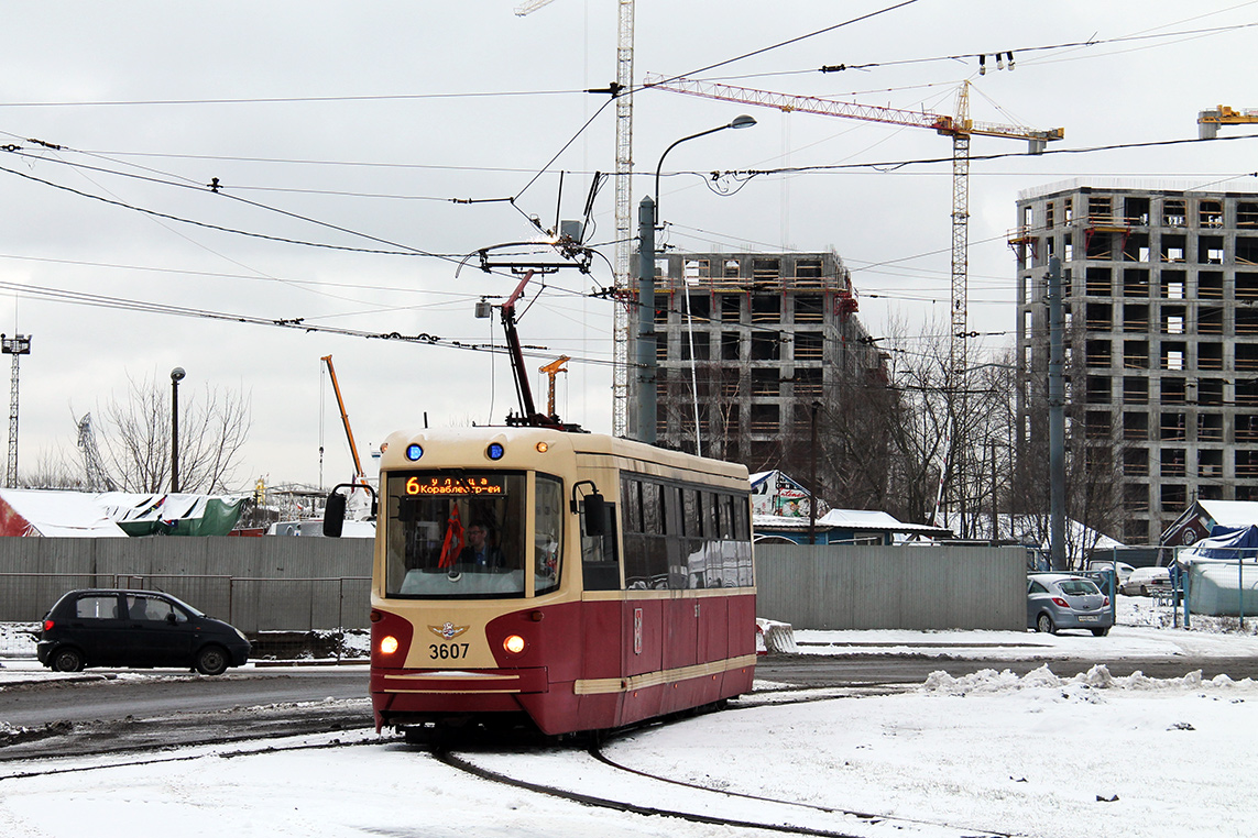 Санкт-Петербург, ЛМ-68М2 (мод. СПб ГЭТ) № 3607