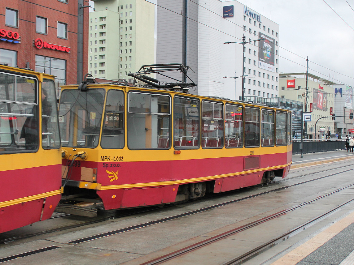 Лодзь, Konstal 805Na № 2299