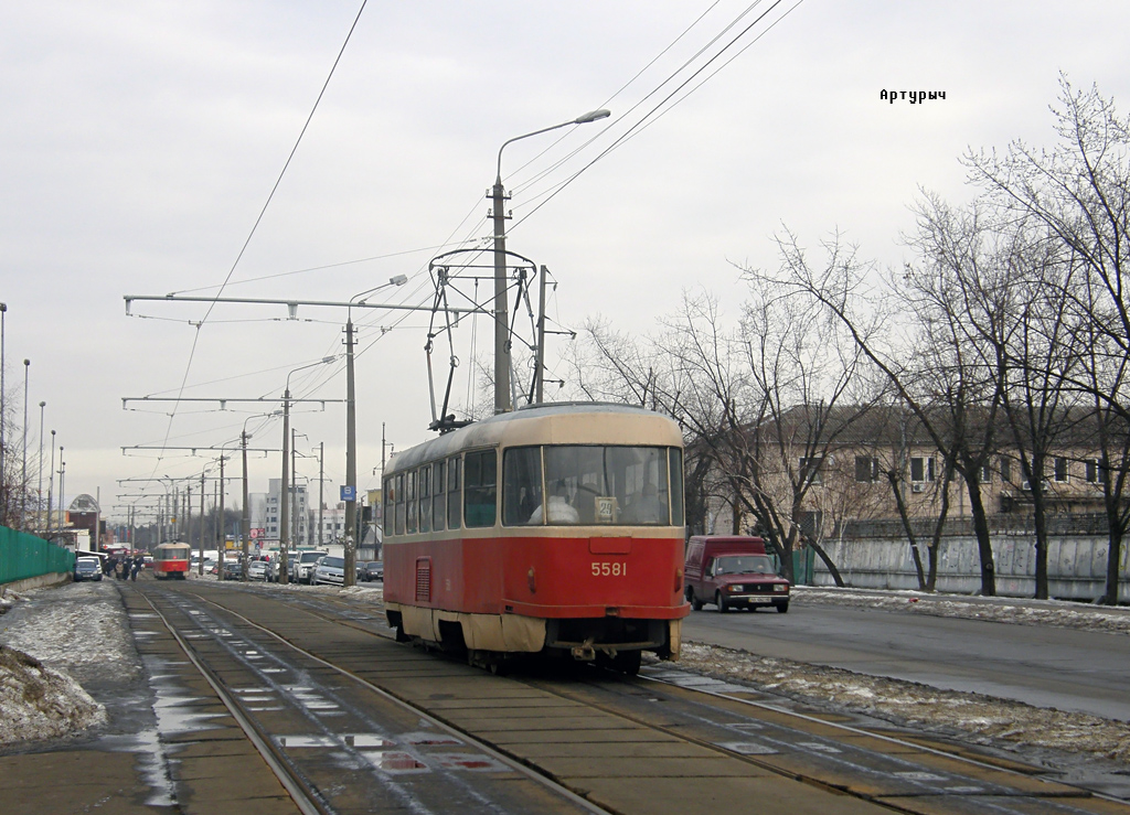 Киев, Tatra T3SU № 5581