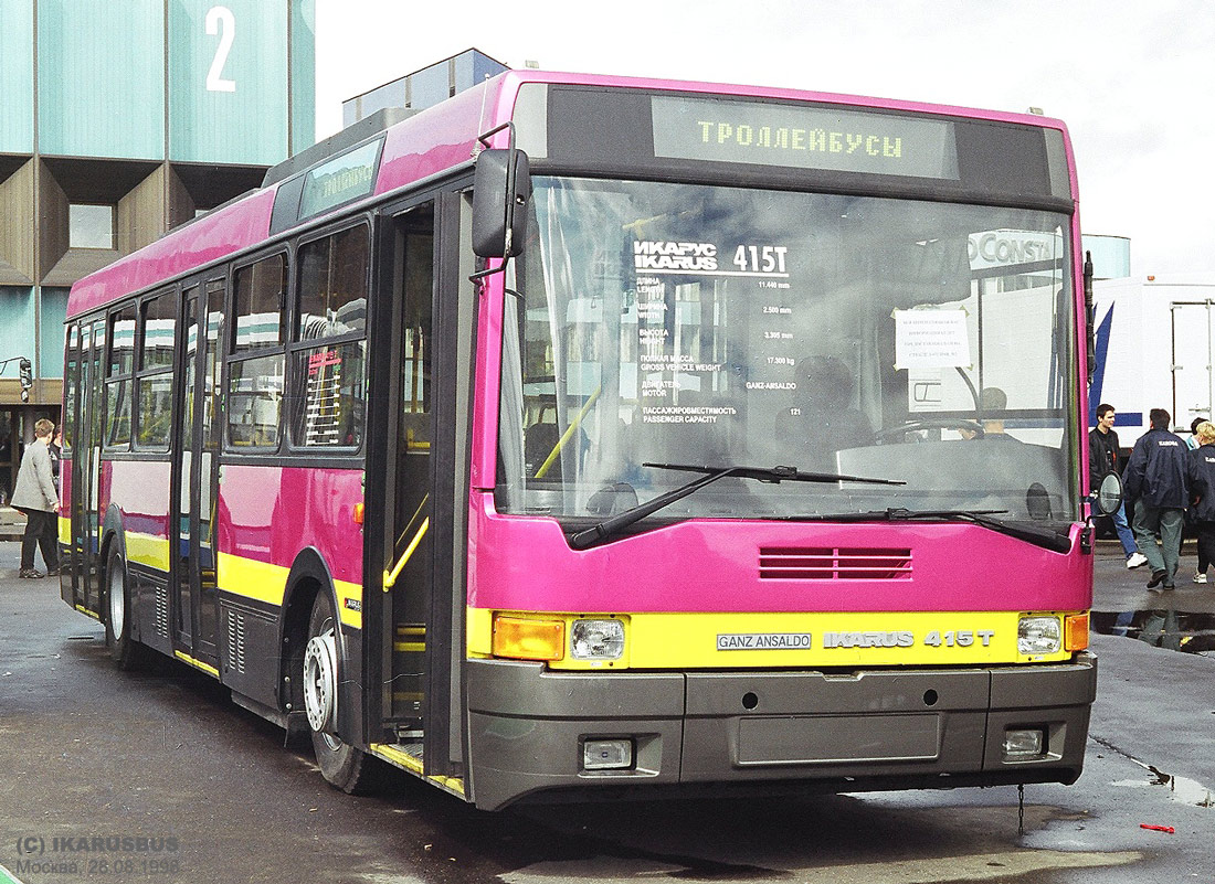 Debreczyn, Ikarus 415.T1 Nr 800; Moskwa — Various Exibitions