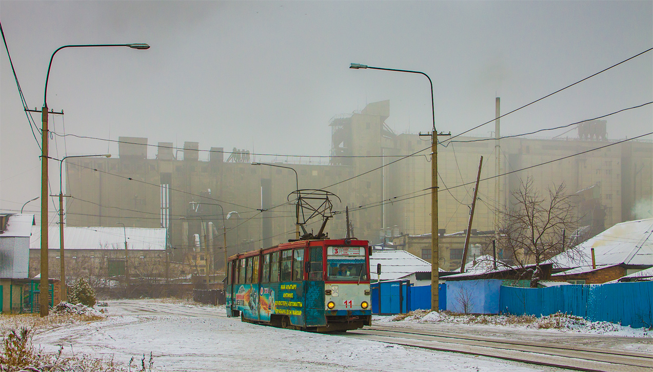 Усть-Каменогорск, 71-605 (КТМ-5М3) № 11