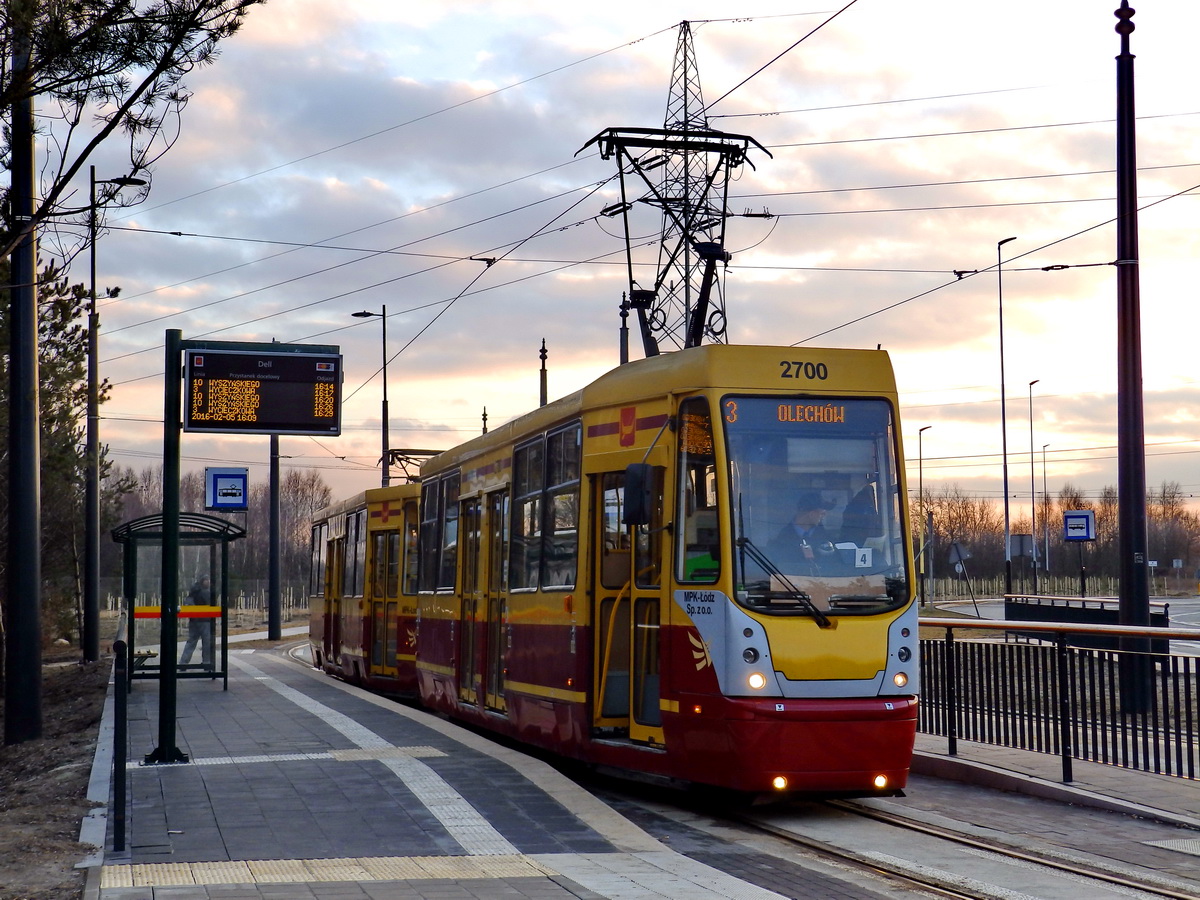 Лодзь, Konstal 805NaND № 2700