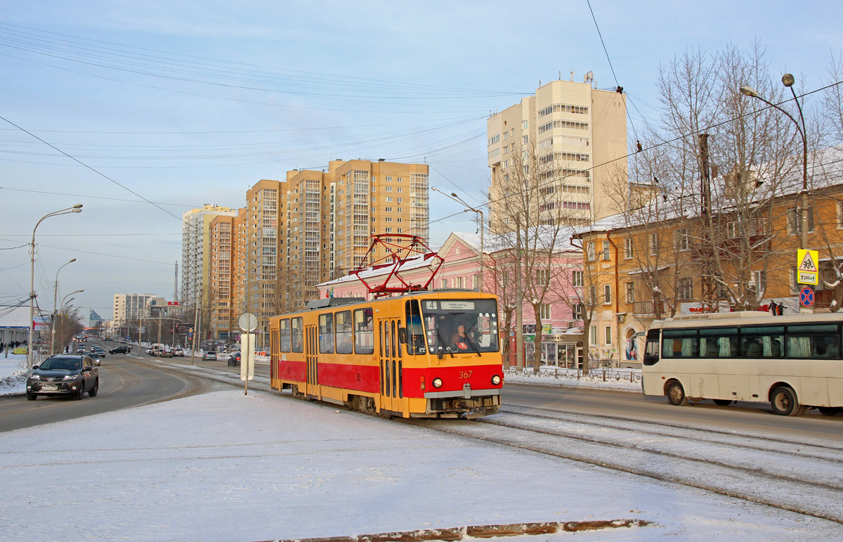 Екатеринбург, Tatra T6B5SU № 367