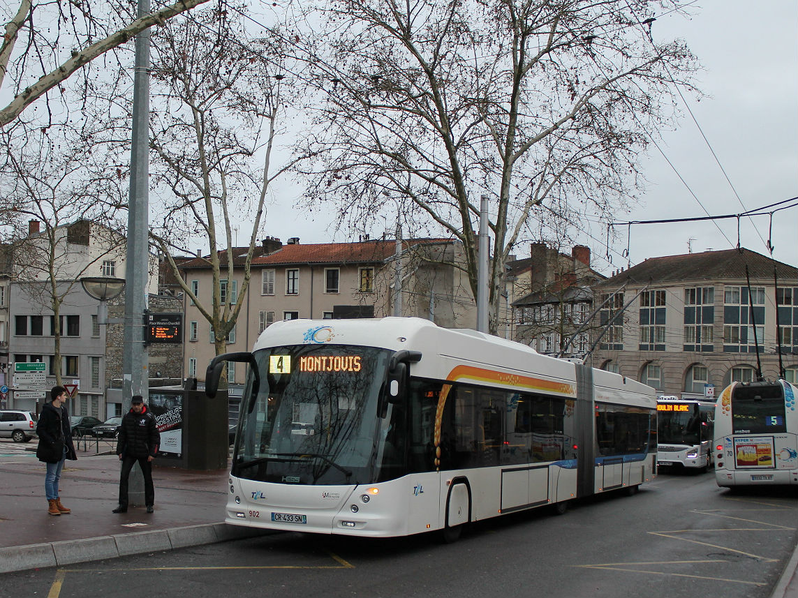 Лимож, Hess SwissTrolley 4 (BGT-N2D) № 902