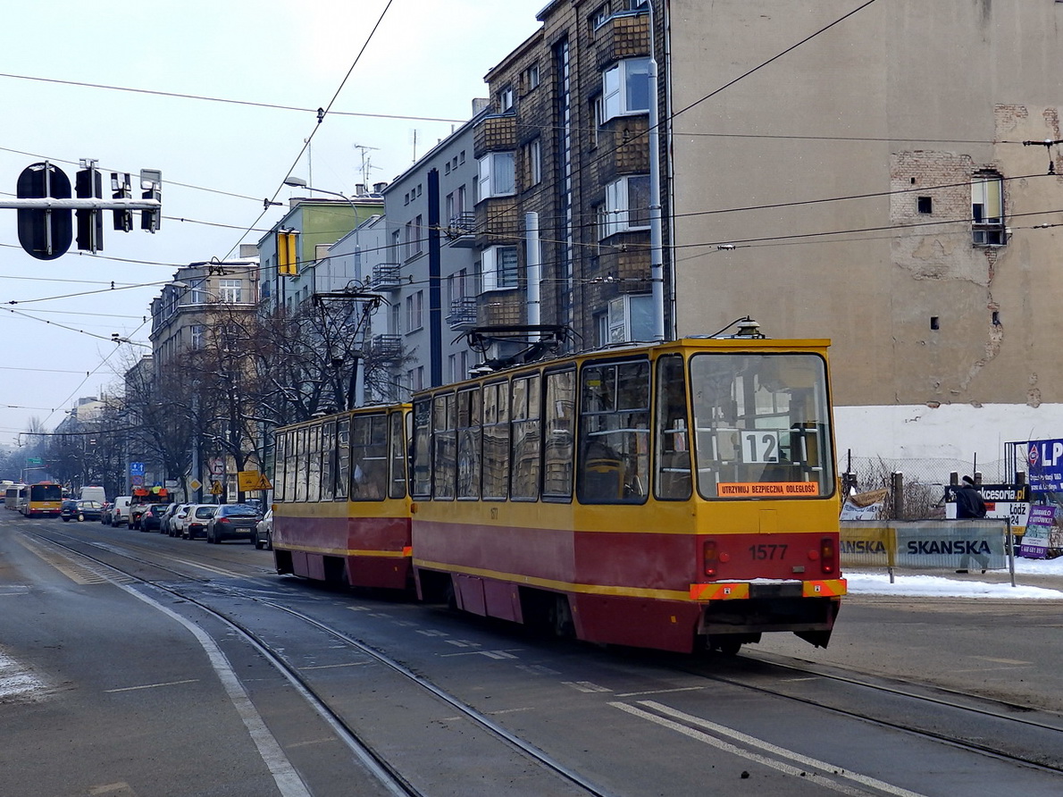 Лодзь, Konstal 805Na № 1577