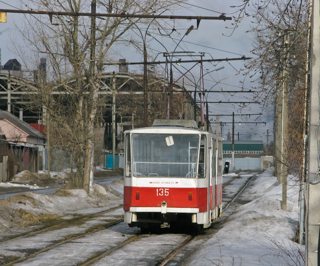 Липецк, Tatra T6B5SU № 135