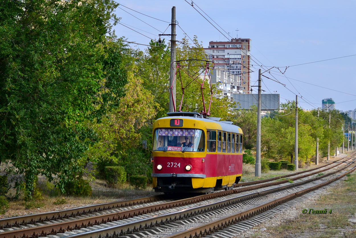 Волгоград, Tatra T3SU № 2724