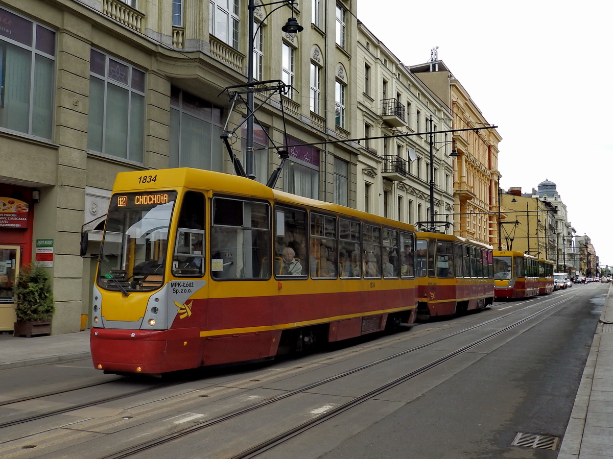 Lodzė, Konstal 805NaND nr. 1834