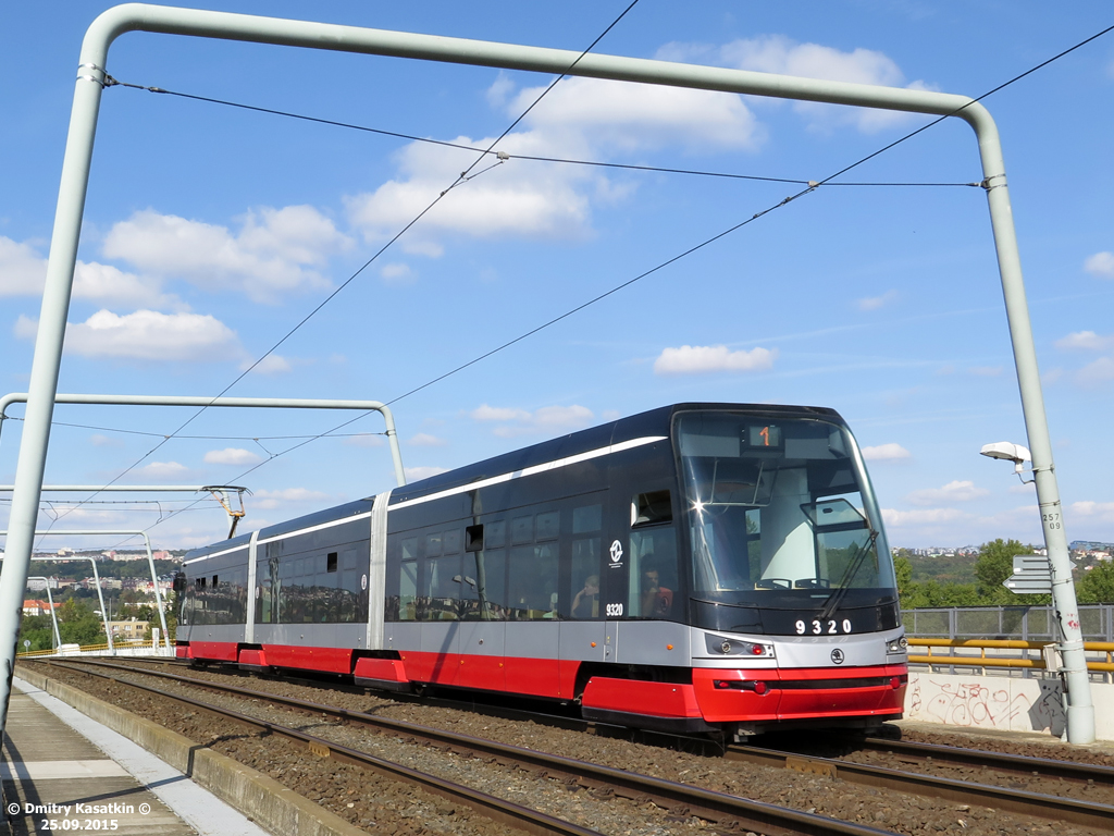 Прага, Škoda 15T3 ForCity Alfa Praha № 9320