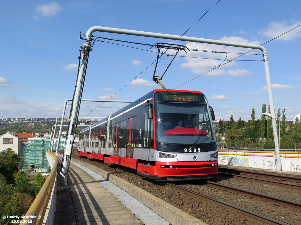 Прага, Škoda 15T3 ForCity Alfa Praha № 9289