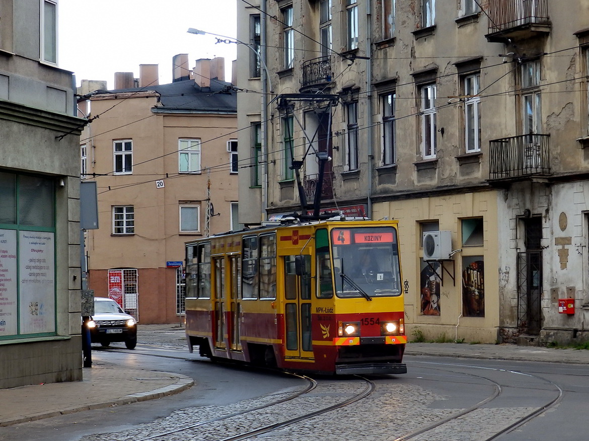 Лодзь, Konstal 805Na № 1554