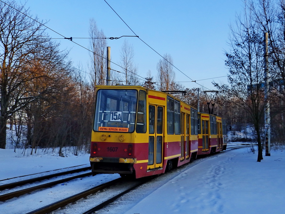 Лодзь, Konstal 805Na № 1607