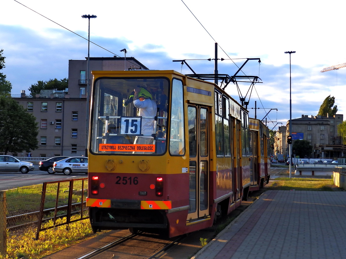 Лодзь, Konstal 805Na № 2516