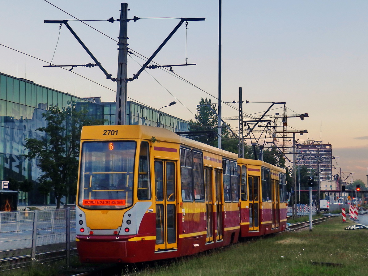Лодзь, Konstal 805NaND/2 № 2701